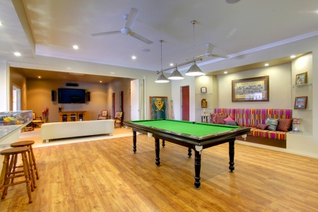 Pool Room and Theatre