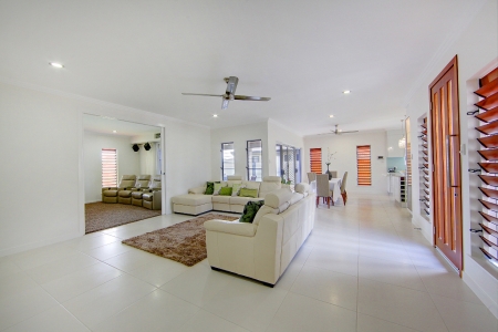 Family Room and Entry