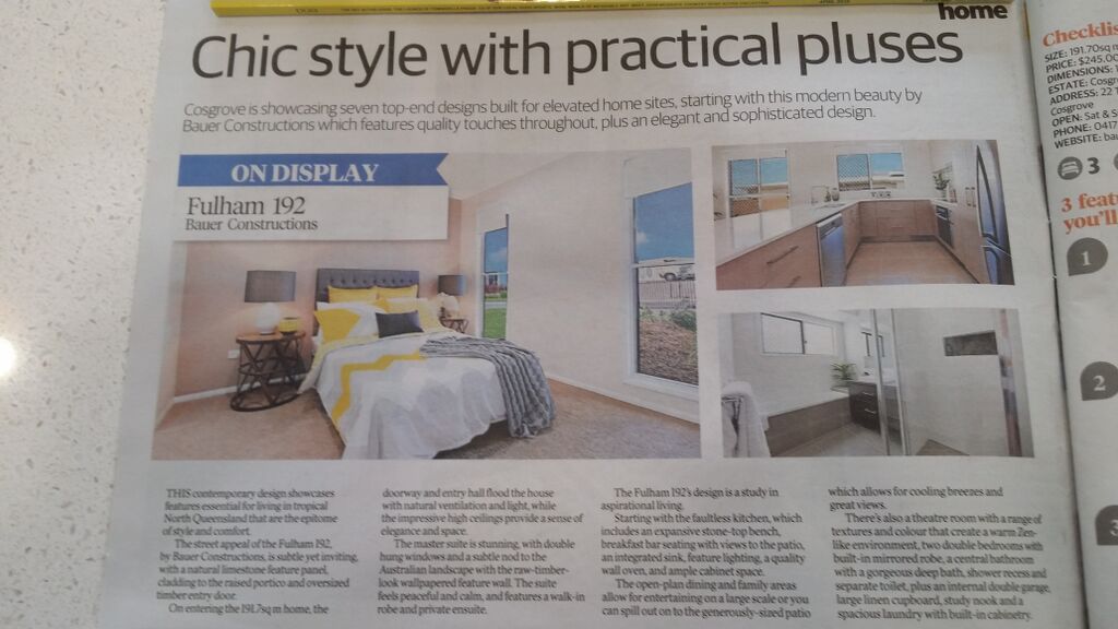 Townsville Bulletin 24th October 2015