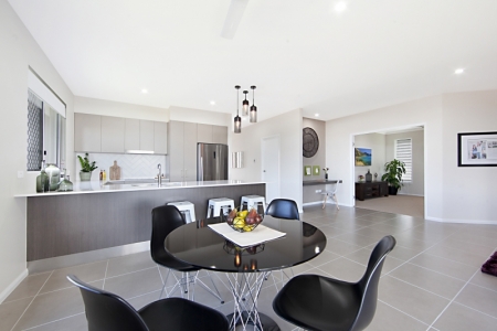 Open Plan Dining  Room, Kitchen and Study Nook