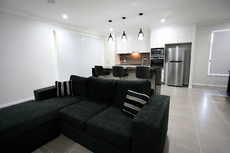 Living Room and Kitchen