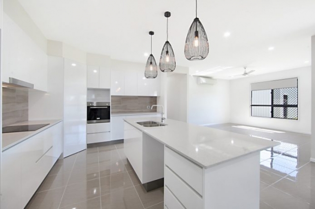 Kitchen and Living Room