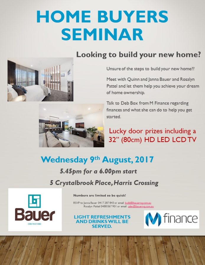 HOME BUYERS SEMINAR