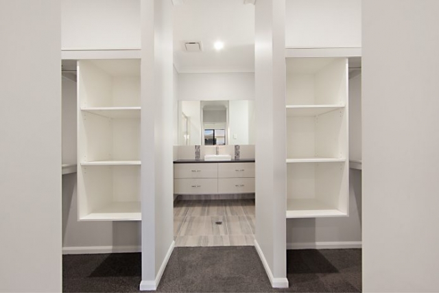 His and Hers Walk in Robe and Ensuite